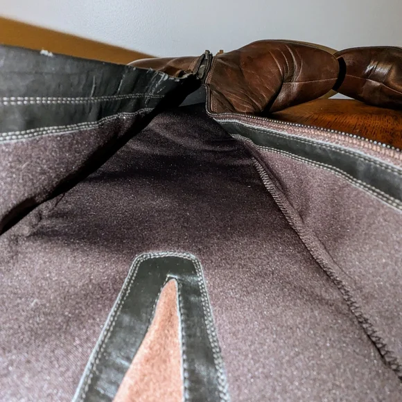 Ecco Bremen Brown Leather Zip Up Buckle Strap Knee High Boots Women 6.5 / 37 - Picture 9 of 9